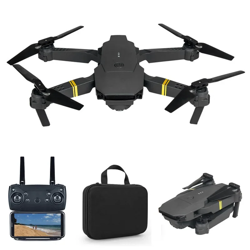Eachine Drone E58 - Drone Quadcopter RC lengan lipat, Drone