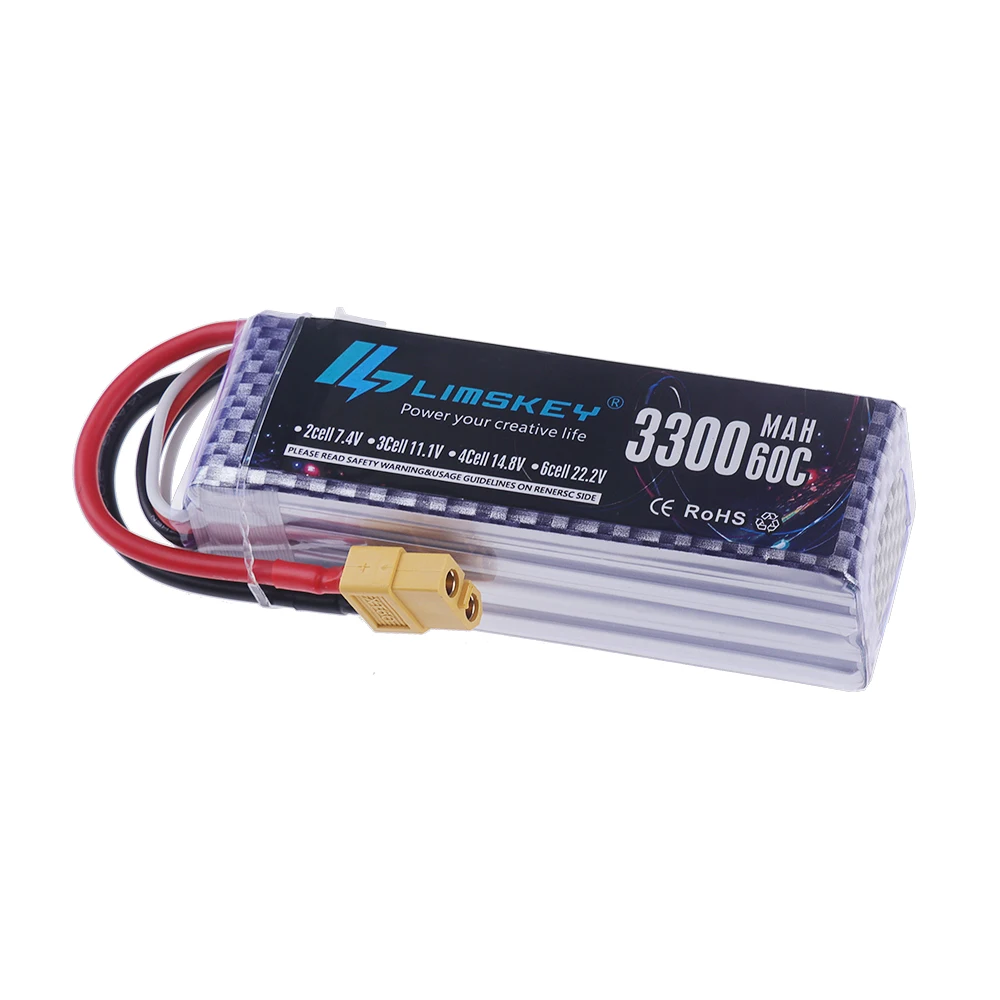 Baterai LiPo 4S 14.8V 3300mAh  - Fpv Drone Battery ulasan dan harga