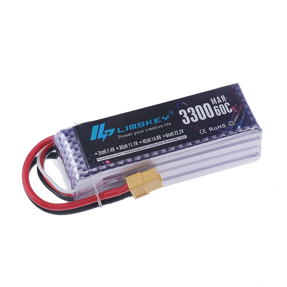 Baterai LiPo 4S 14.8V 3300mAh  - Fpv Drone Battery ulasan dan harga
