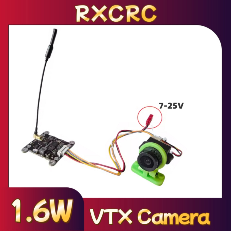 Modul RXCRC 5.8G 48CH 1.6W VTX - Fpv Drone Camera ulasan dan harga