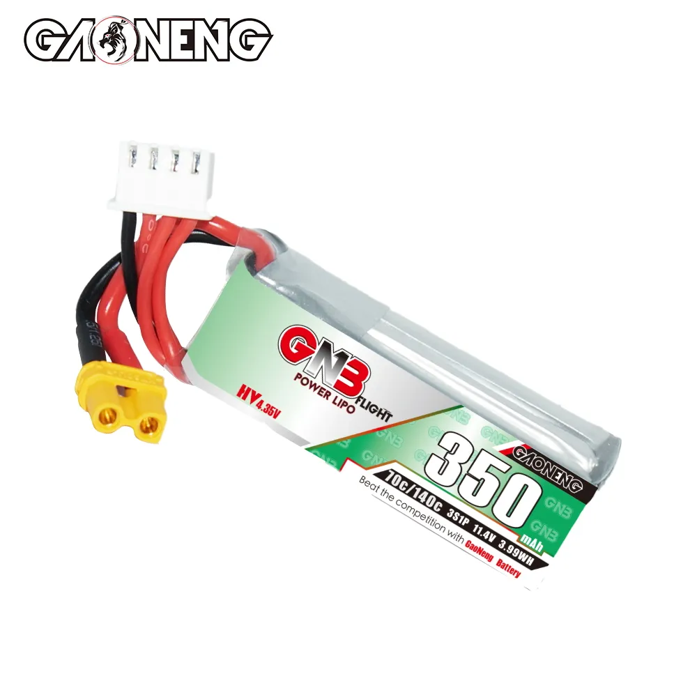 Baterai LiPo Gaoneng GNB 350mA - Fpv Drone Frame ulasan dan harga