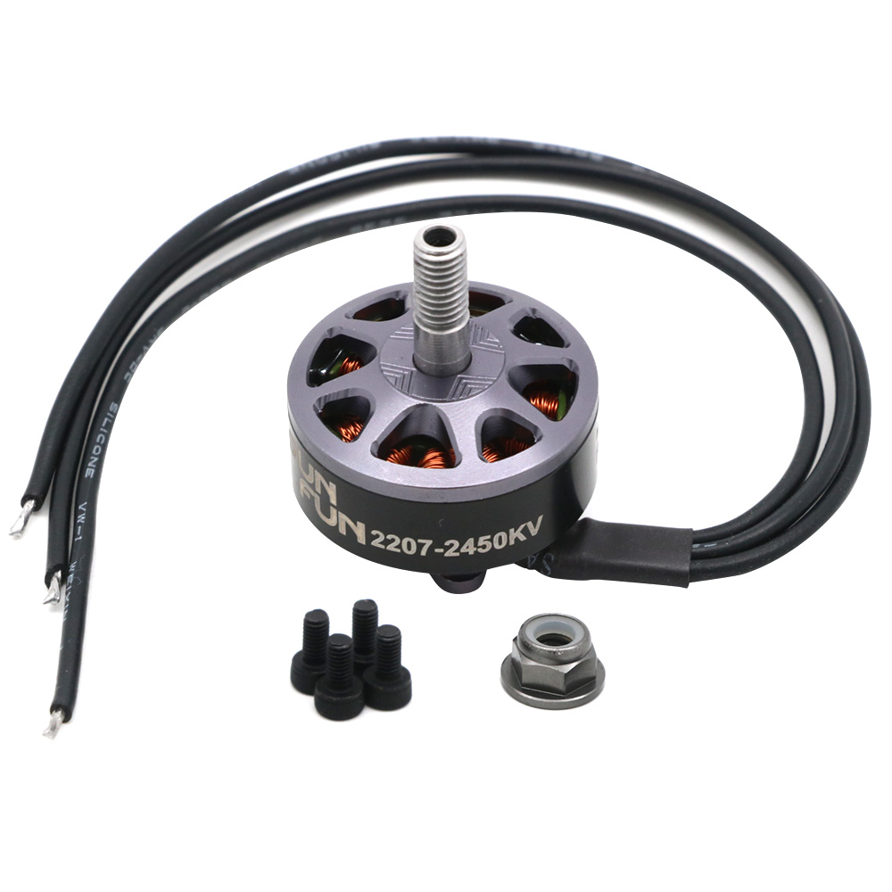 1/4pcs Set Sun Fun 2207 Motor  - Fpv Drone Kit ulasan dan harga