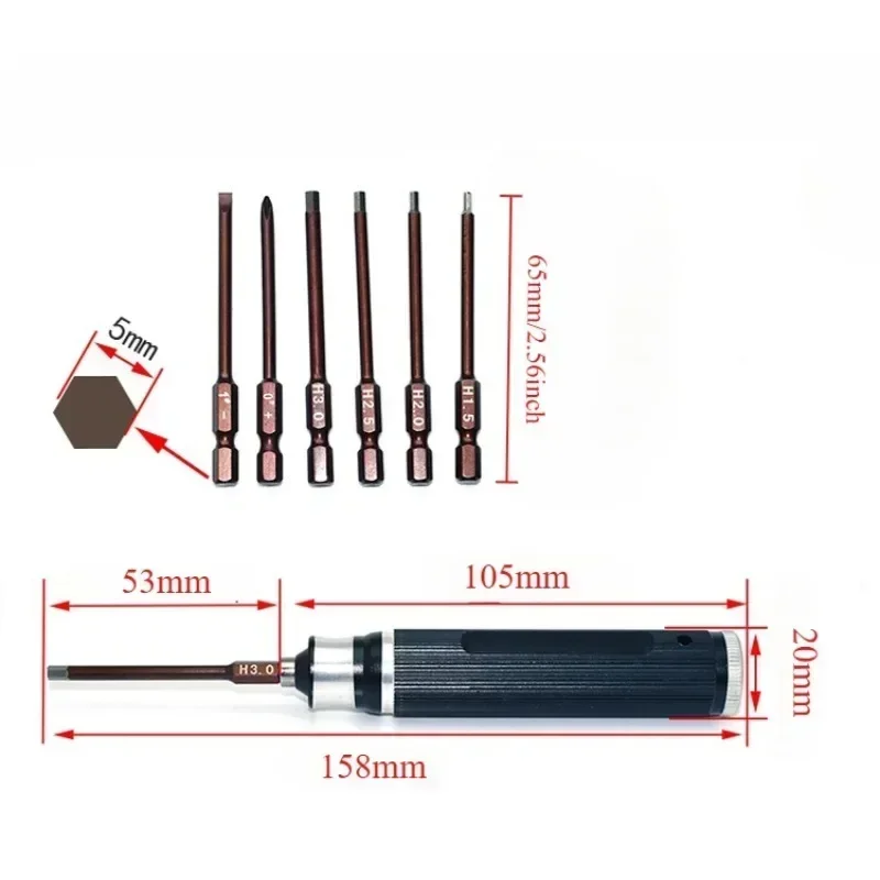 Kit Alat Perbaikan Obeng 6 in  - Fpv Drone Tool Kit ulasan dan harga